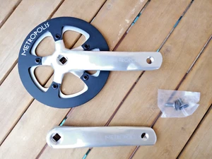 FSA Metropolis urban crankset chainset guarnitura 175 45T pedivelle - Foto 1 di 4