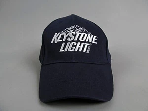 Keystone Ice Beer Hat Cap Blue Embroidered Cotton Adjustable ACME New - Picture 1 of 7