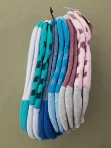 New Asics Youth Invasion 6 Pk. No Show Socks. - Picture 1 of 4