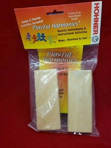 Hohner Playful Harmonies Sand Blocks instrumentos de ritmo nuevo - Imagen 1 de 4