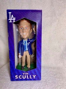 Vin Scully Bobblehead Los Angeles Dodgers 2015 SGA NIB - Picture 1 of 1