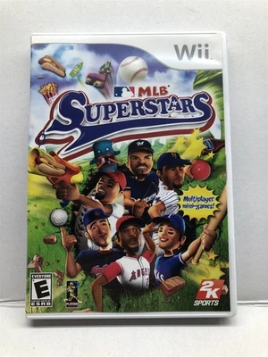 MLB Superstars (Nintendo Wii Children's Game) Complete w/ Manual Tested Working - Image 1 of 4
