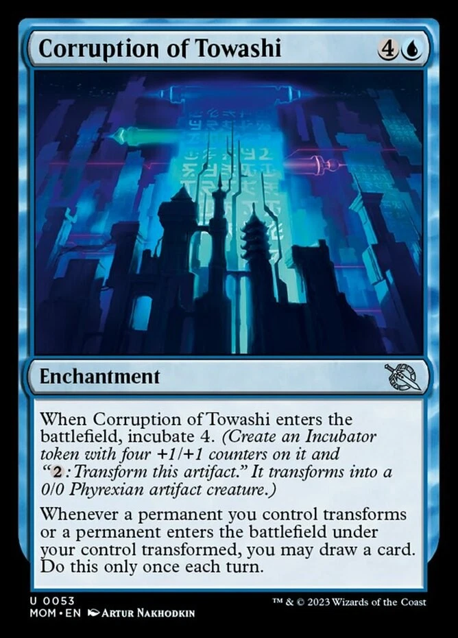 x1 Corruption of Towashi - March of the Machines - NM - MTG - Image 1 of 1