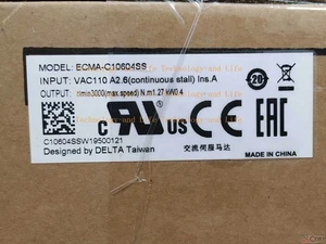 Delta ECMA-C10604SS Servo Motor ECMAC10604SS New In Box Expedited Shipping - Picture 1 of 2
