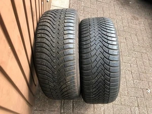 2xkomplette Winterreifen+2xNeu Gummiventile 225/55R17 101V - Bild 1 von 13