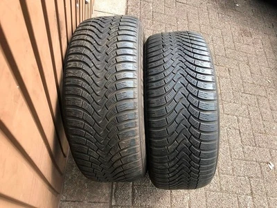 2xkomplette Winterreifen+2xNeu Gummiventile 225/55R17 101V - Bild 1 von 4