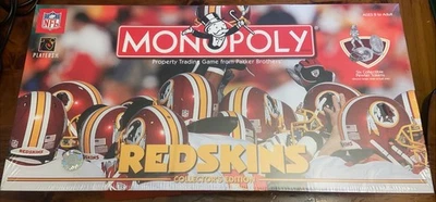 Washington Redskins NFL Monopoly Game Collector's Edition 2005 RARE. New In Box - Image 1 of 4