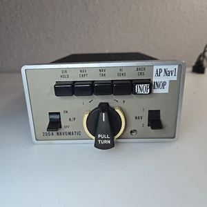 Cessna 200A Navomatic Autopilot Control CA-295B P/N 43610-1000 - Tested Working - Foto 1 di 6