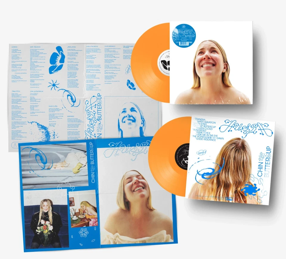 Austra - Chin Up Buttercup neon orange Vinyl LP limited & A2 Poster new sealed - Bild 1 von 1