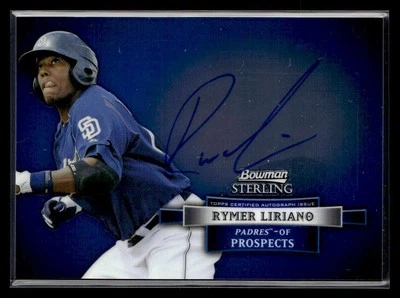 2012 Bowman Sterling #BSAP-RL Rymer Liriano Prospect Autographs - Image 1 of 2