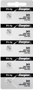 Five (5) Energizer 341 SR714SW 1.55V Mercury-Free Silver Oxide Watch Battery - Picture 1 of 2