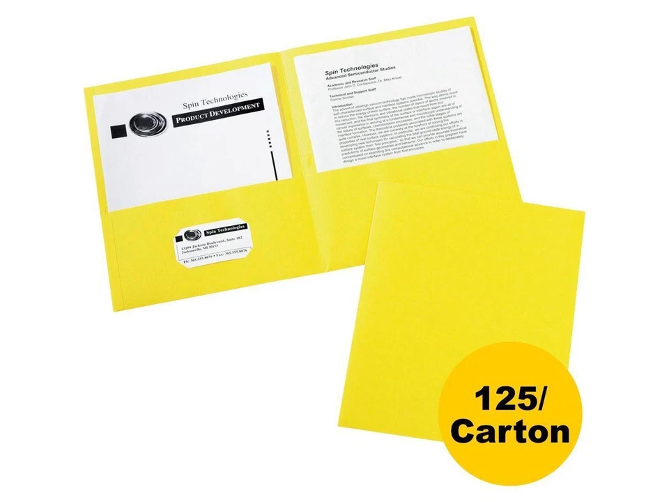 Avery Two-Pocket Folders - Image 1 of 1
