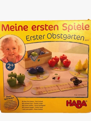 Haba  Meine ersten Spiele "Erster Obstgarten" ab 2 J. Holzspielzeug Weihnachten - Bild 1 von 3