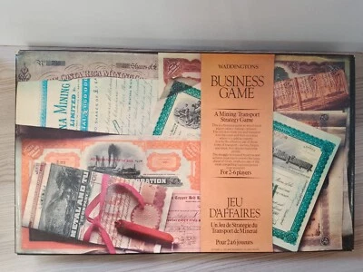 Vintage 1972 Waddington's Business Game- A Mining/Transport Strategy Game - Image 1 of 2
