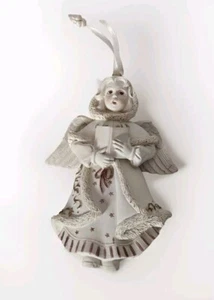 Sarah's Angels Mauve Pink 30814 Angelique Engel Weihnachtsschmuck 4" hoch 2" WD - Bild 1 von 6