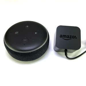 Altavoz inteligente Amazon Echo Dot 3ª generación Alexa C78MP8 con adaptador de CA PROBADO - Imagen 1 de 16