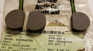 Arctic Cat Panther 4000, 440 cc, 1976-1978, Brake Pad Set - 0109-597 lot of 3 - Bild 1 von 1