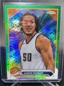 2023-24 Topps Chrome Green Topps Refractors #95 Aaron Gordon - Picture 1 of 2