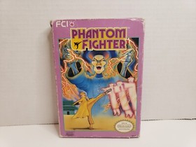 Phantom Fighter CIB Original Nintendo NES Game 1990 Tested, Clean
