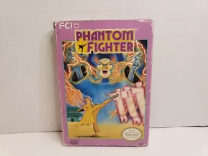 Phantom Fighter CIB Original Nintendo NES Game 1990 Tested, Clean - Picture 1 of 11