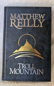 Troll Mountain Book Fiction Fantasy by Matthew Reilly Hardcover 1st Edition RARE - Picture 1 of 4