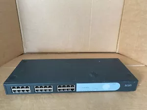3Com switch di base 2824 3Com switch Gigabit 24 porte (3Com 3CBLUG24) - IVA inclusa - Foto 1 di 6