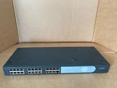 3Com Baseline Switch 2824 3Com 24-Port Gigabit Switch (3Com 3CBLUG24) -Inc VAT - Image 1 of 4