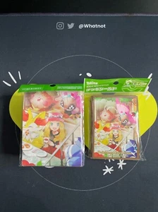 Japan Pokemon Center Cafe Serena & Braixen Deck Box & 64 Card Sleeves SEALED/NEW - Picture 1 of 1