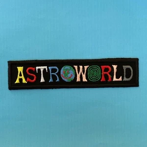 Iron on Patch - Astroworld Embroidered Hip Hop Rap - Picture 1 of 4