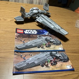LEGO Star Wars: Darth Maul's Sith Infiltrator (7961) Ship And Both Manuals Only