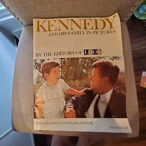LOOK Magazine President John F Kennedy His Family In Pictures Special Issue 1963 - Picture 1 of 13