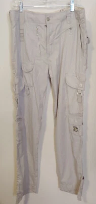 Pantalones cargo Diesel caqui paracaídas 33 bolsillos múltiples 36 cintura caballero deleite Foto 1 de 4