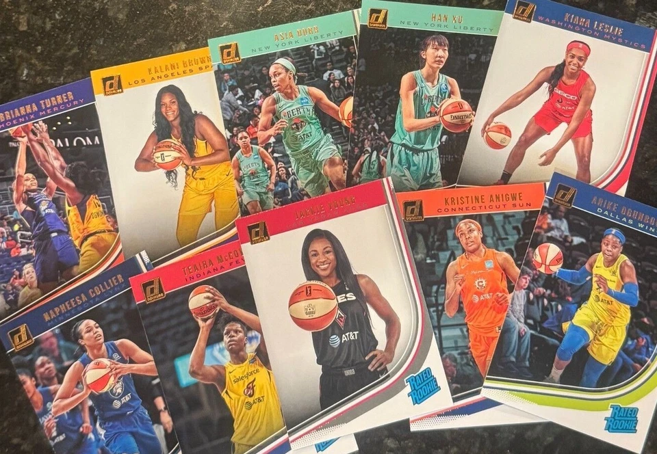 PICK YOUR PLAYER 2019 Donruss WNBA Rated Rookie - Jackie Young, Napheesa Collier - Image 1 of 1