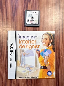 Imagine Interior Designer Nintendo DS Video Game 2008 Ubisoft + Instructions - Picture 1 of 8
