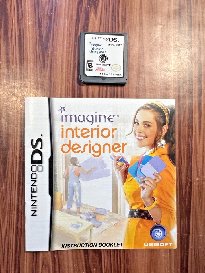 Imagine Interior Designer Nintendo DS Video Game 2008 Ubisoft + Instructions - Image 1 of 4