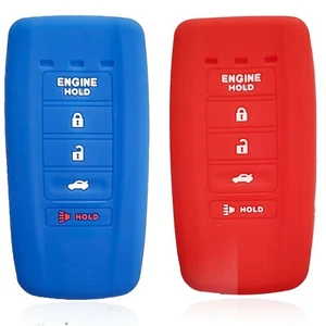 Silicone 5 Buttons Smart Key Skin Jacket Fob Cover Case Remote Keyless Entry ... - Picture 1 of 4