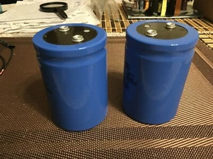 23000 MFD uF 63V 105C Screw Top Chemi-con Capacitors for some Hafler, other amps - Picture 1 of 2