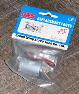 JUEGO DE MOTORES NUEVOS GWS GWSEDP150H EDP-150/H PIEZA RARA DE RADIOCONTROL - Imagen 1 de 1