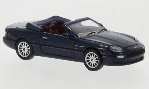 Brekina PCX870147 - 1/87 Aston Martin DB7 Volante, Metallic-Dunkelblau, Rhd , - Immagine 1 di 1
