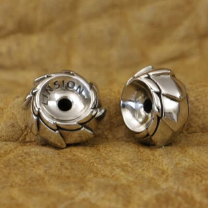 Accessorio fai da te biker 7 stili disponibili cupronichel perline setto CP491D - Foto 1 di 19