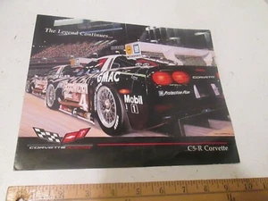 Tarjeta de héroe corredor Corvette Racing C5-R GT2 "La leyenda continúa" tamaño 8"x 10" - Imagen 1 de 11