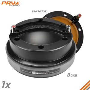 1x PRV Audio D4500Ph Phenol Kompressionstreiber 500 Watt 4" Schwingspule 8 Ohm - Bild 1 von 6