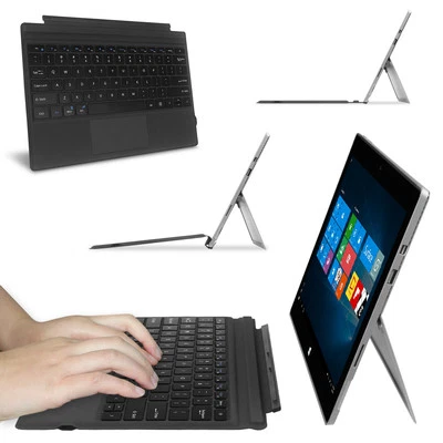 For Microsoft Surface Pro 7 Plus/ 7 /6 12.3'' Type Cover Slim Bluetooth Keyboard - Image 1 of 4