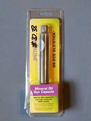 Spectroline GS-2CS Glo-Stick Capsule Mineral Oil Dye for Freon Leak Detection - Image 1 of 3