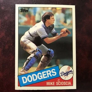 1985 Topps TIFFANY Set MIKE SCIOSCIA #549 L.A. DODGERS ** MINT ** HIGH GRADE ** - Picture 1 of 2