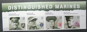 3961 - 3964 MNH 2005 37c Distinguished Marines PB Basilone Daly Puller Lejeune - Picture 1 of 1