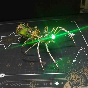 Metal Biochemical Spider 3D Mechanical Model Self Assembling Miniature DIY Toy - Picture 1 of 19