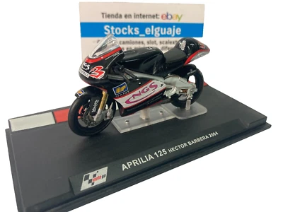 IXO ALTAYA 1/24 APRILIA 125 HECTOR BARBERA 2004 NGS STOCKS EL GUAJE - Imagen 1 de 4