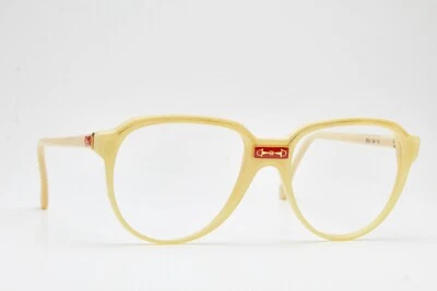 1980s vintage off white eyeglasses GUCCI 316 hipsters eyeglasses women's frame - Image 1 of 4