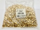 #104 Caps Brass Plated, 4/16" Tubular Rivets, Weaver Leather Craft , 2000 pieces
